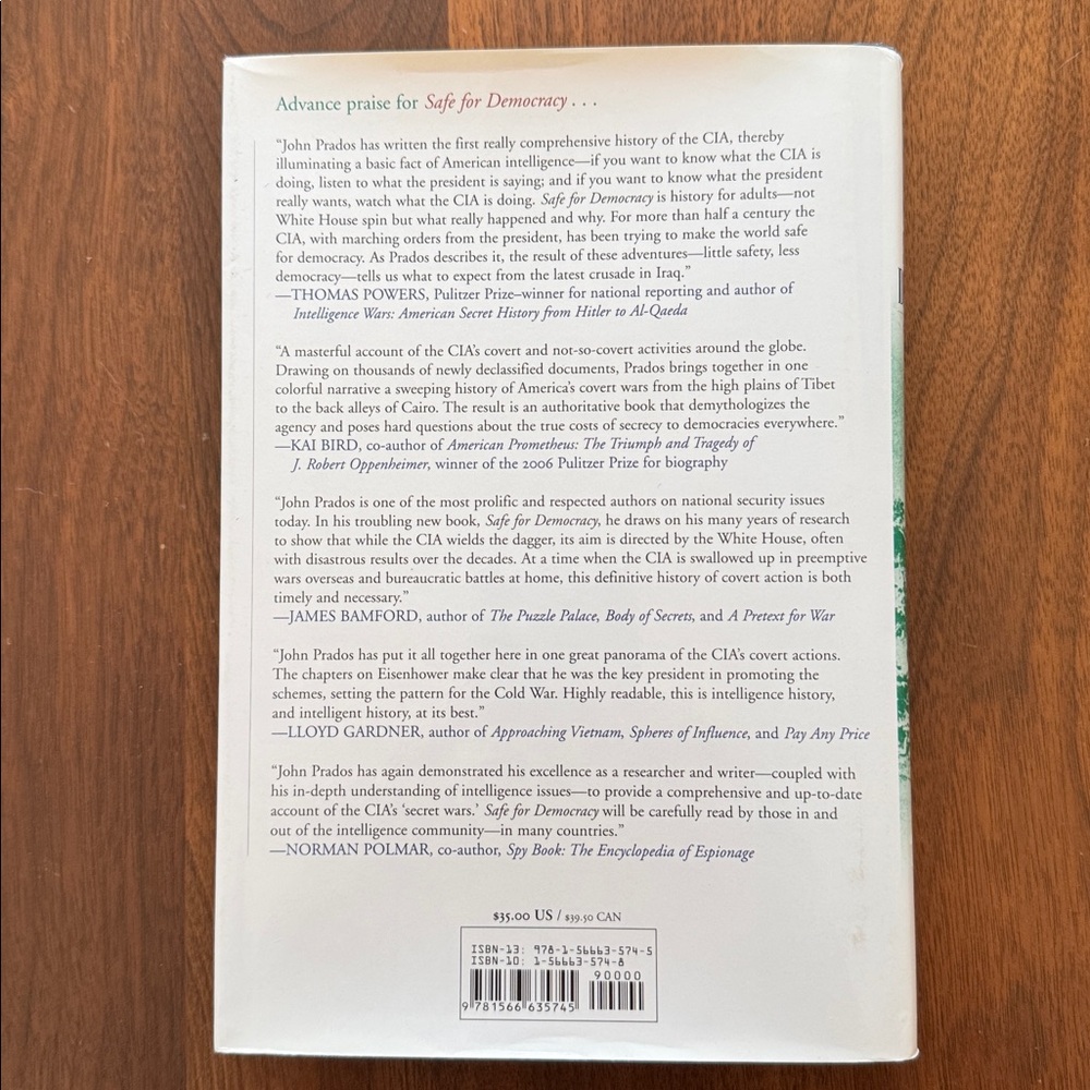 Safe for Democracy Book by John Prados - Picture 3 of 3